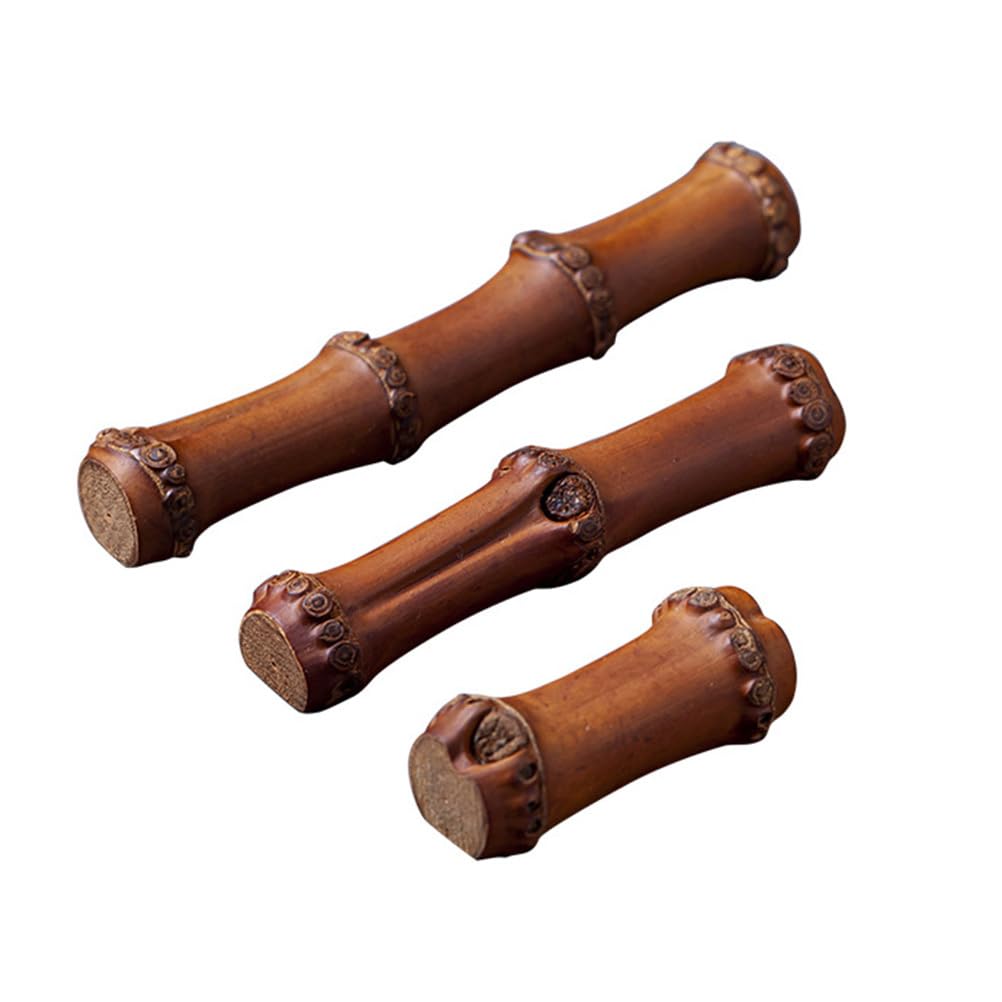 3Pcs pen camellia pillow paint brush holder chinese brush rests chinese calligraphy brush holder calligraphy art paint brush rest Vintage Pen Rack bamboo root wooden practice tools-image-36