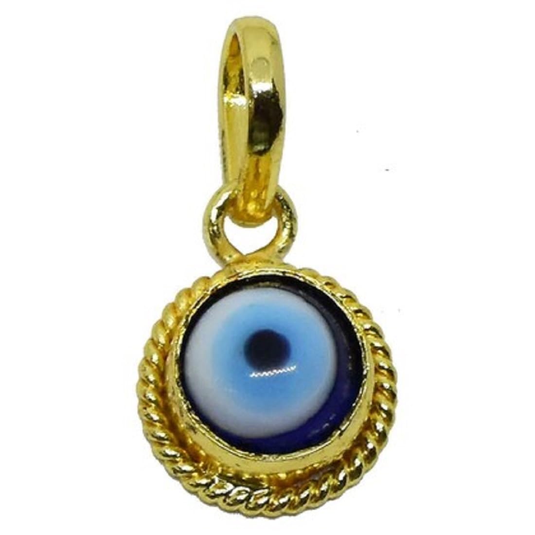 16.25 Carat 15.25 Ratti Original Turkish Nazariya Natural Blue Evil Eye Pendants Gold Pendant For Women And Men-image-48