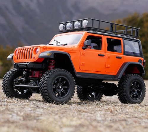 1/12 RC Crawler RTR, MN-128 Off-Road Truck, 4x4 RC Rock Crawler with 2.4G Remote Control RC Jeep Car...