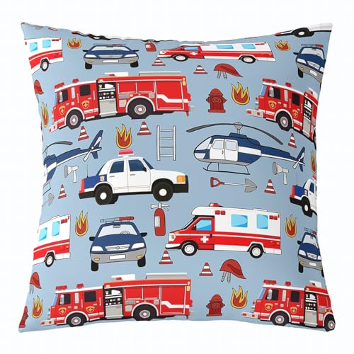 Feelyou Police Car Throw Pillow Cover 20