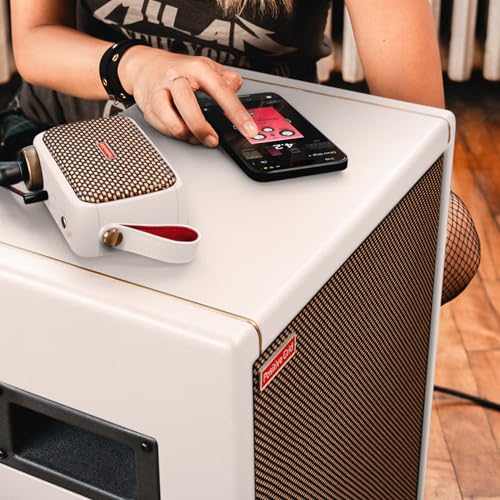 Positive Grid Spark Cab Gabinete de Altavoz de Amplificador de Guitarra, Alimentado para Amplificadores de la Serie Spark, Múltiples Instrumentos, Modeladores y Más. – Perlado - imagen 6