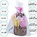 BOPP Sealable Cellophane Bags and Clear Gift Basket Wrap Packaging, Clear Cello Wrapping for Baby Shower, Wedding Party, or Event Giveaways, 10 Pack (16 x 24)