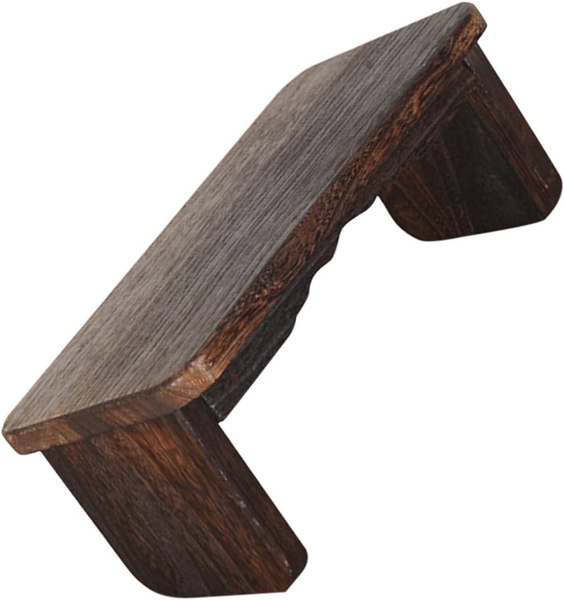 Toyvian Meditation Bench Lightweight Wooden Stool for Home Use Non-Slipping Kneel Mat for Meditation Prayer and Yoga for Living Room and Bedroom