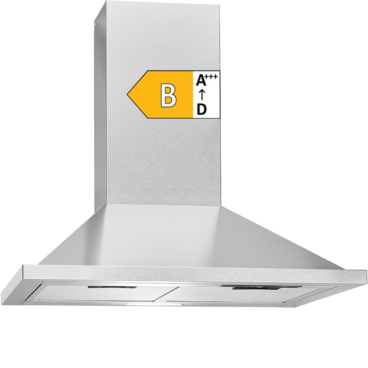 Bomann Dunstabzugshaube 60 cm Umluft Abluft 3 Leistungsstufen LED 338,6 m³/h 150 mm 64 dB 67 Watt DU 652.1