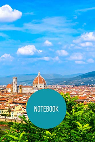 Florence Notebook: blank lined composition journal