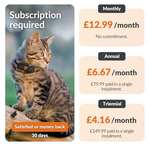Weenect Cat XS - NEW GPS Tracker for Cats | Real-time Mini GPS Tracker for Cats | Smallest model on the market | Operates with a subscription | Collar included - Image 5