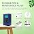 Alkaline Water Ionizer Machine, Home Filtration System Produces pH 3.5-10.5 Water, Up to -500mV ORP, 7 Water Settings, 8000L Per Filter, Auto-Cleaning, Intelligent Voice White