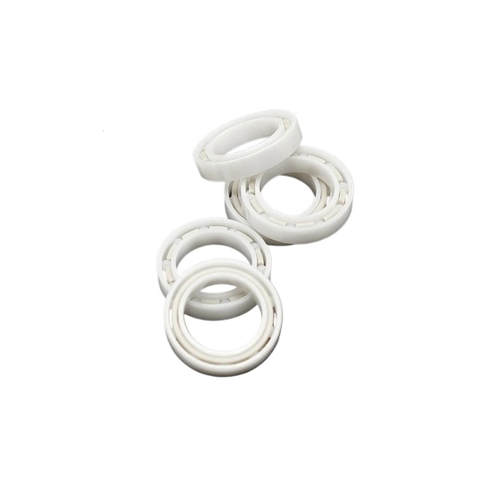 5 Pcs 6700CE 10x15x3mm ABEC-9 Full Ceramic Zirconia Ball Bearings, ZrO2 Material