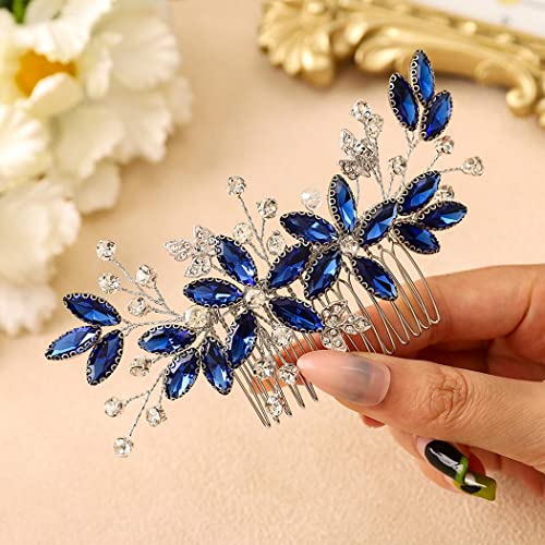 Pettine Per Capelli Da Sposa Con Cristalli Marchese E Finitura Oro Rosa - Accessorio Elegante Per Matrimoni E Feste