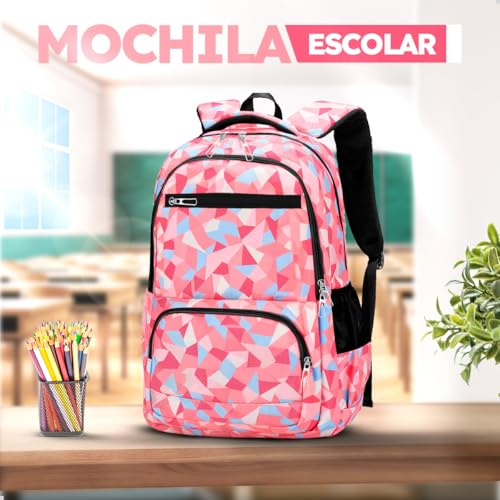 Kit Mochila Feminina Trabalho + Lancheira Termica Necessarie (Rosa)