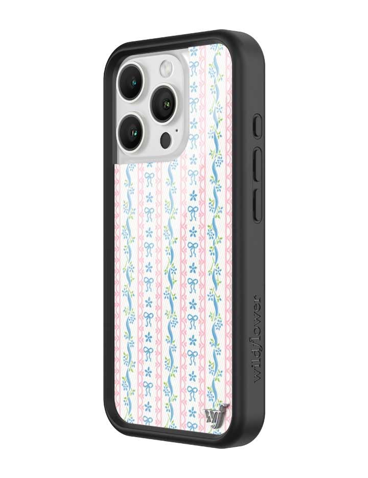 Image of Wildflower Cases - iPhone 16 Pro Compatible - Dollhouse | Impact-Certified 6.5 ft Drop Protection Case, Raised Protective Bumper, Cute Aesthetic Design, Women-Owned Small Business