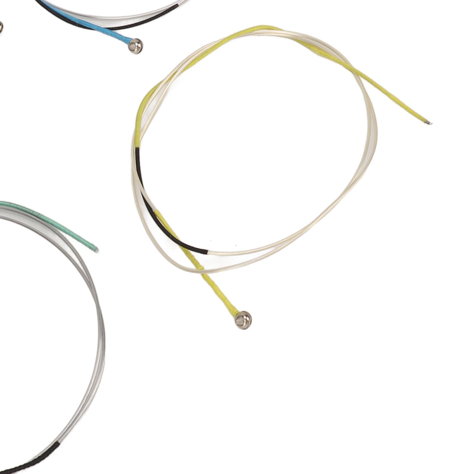 12 Corde per Violino in Nylon, Acciaio Inossidabile, Alluminio, Lega di Magnesio, Nucleo di Avvolgimento, per Dimensioni 1/2, 1/4, 3/4, 4/4, Tono e Resilienza Ottimizzati (AV33)