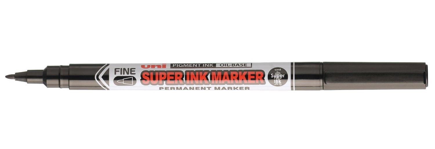 Uni-Ball 36905000 - Rotulador con tinta, Línea 0.9 mm, Negro, 12 unidades