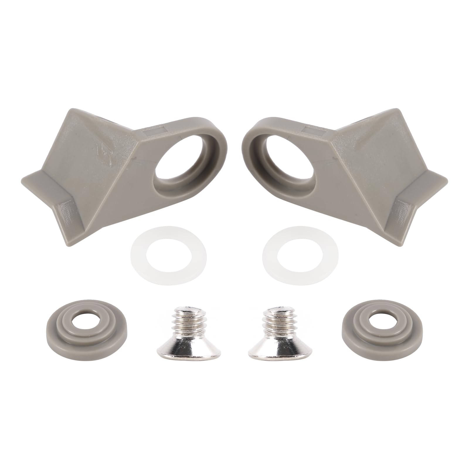 for Dometic/for Electrolux Fridge Door Latch Lock Catch 241234560 – Durable Replacement for RM6270, RM6290, RM6400, RM6401, Includes 2 Catches, Washers, and Screws