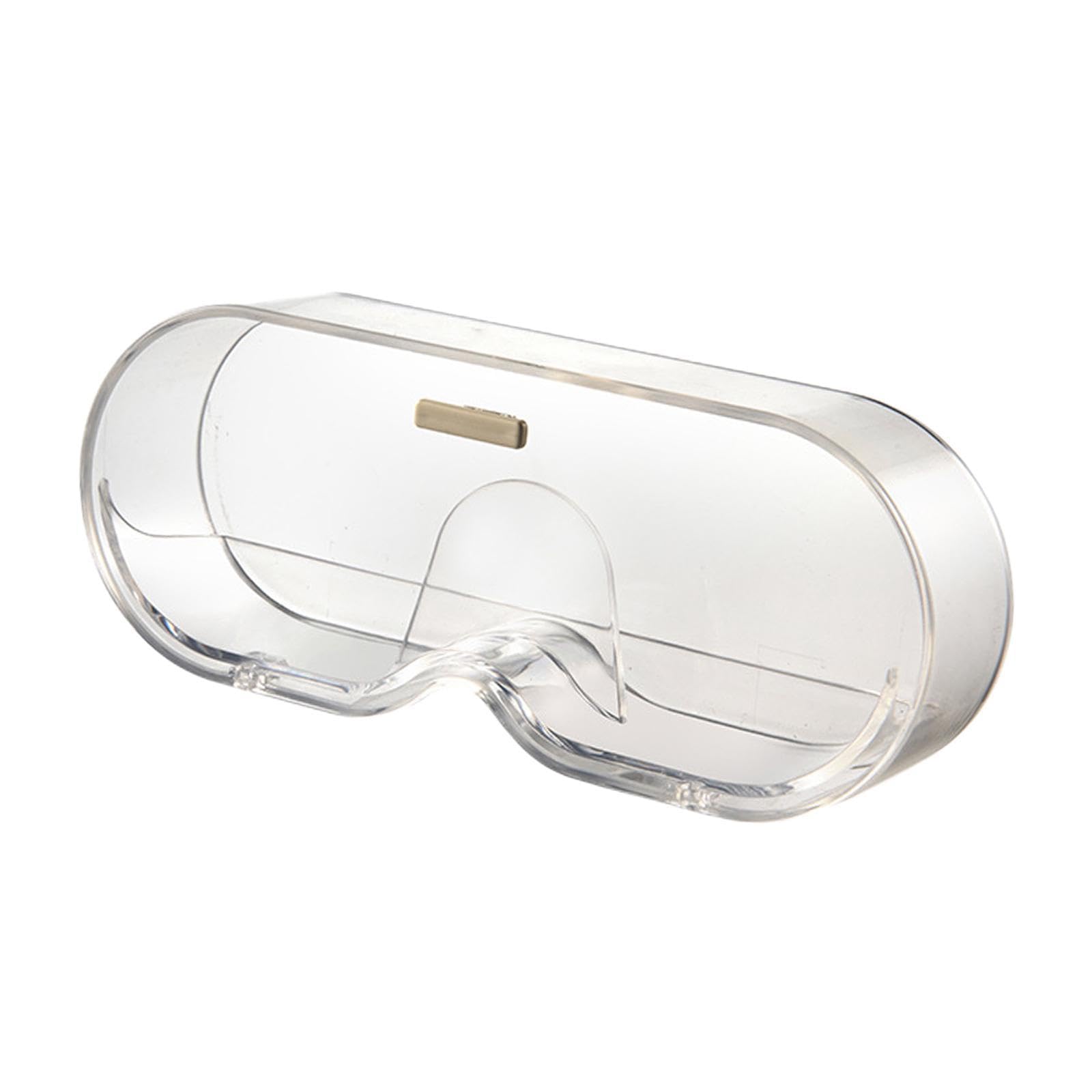 The Style Sutra Glass Clear Case Wall Mounted Office Eyeglasses Case Swimming Goggles Shaped|1x Eyeglasses Case| Eyeglass Cases-image-46