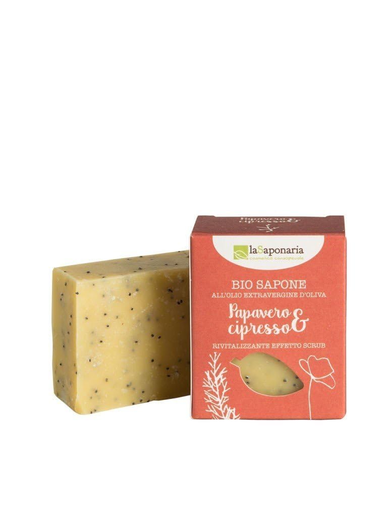 La Saporania Jabon en Pastilla Amapola y Criprés 100 gr