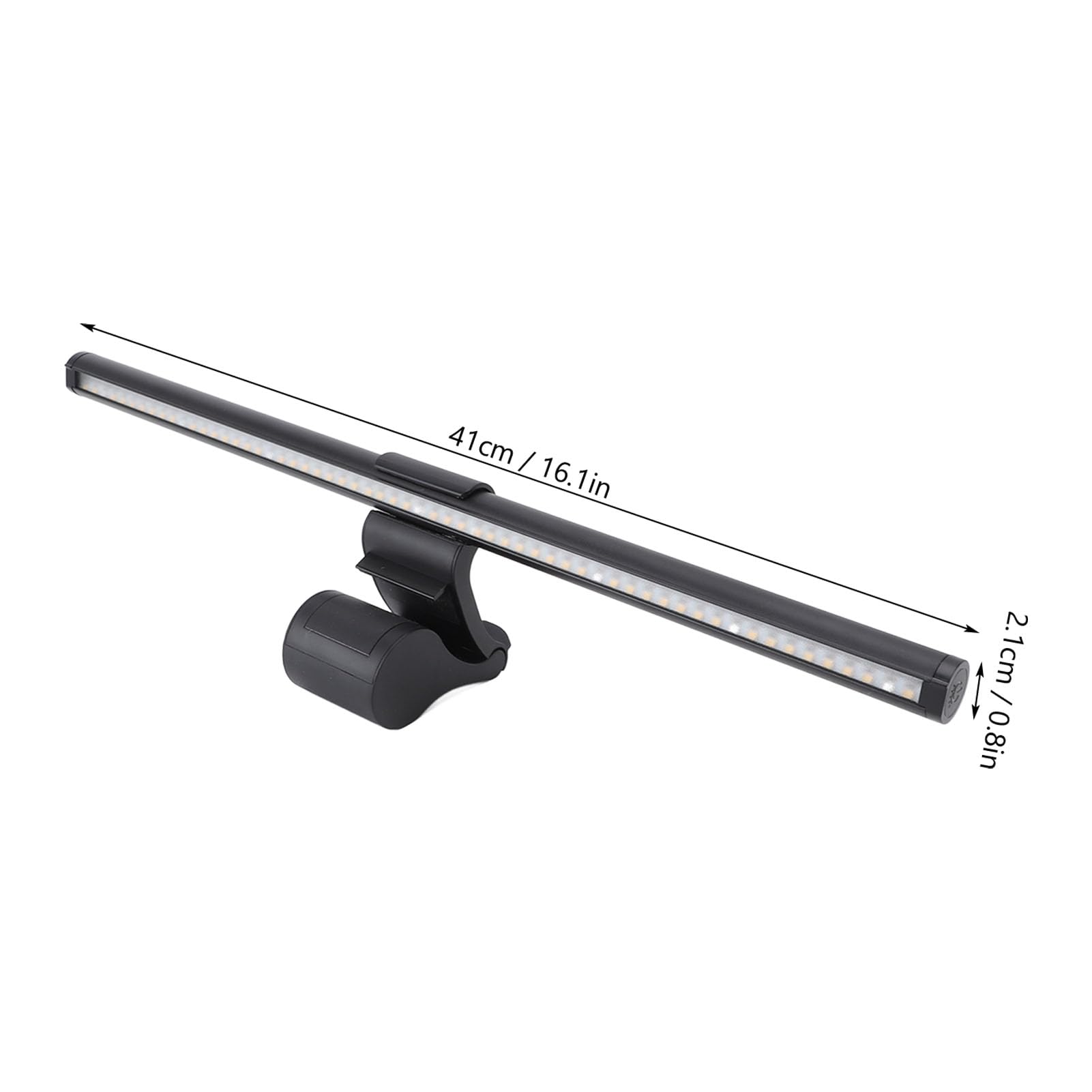 Hyuduo Barre Lumineuse LED pour écran D'ordinateur, Lampe de Lecture à Gradation Continue pour Le Soin des Yeux, pour écran de 15 à 22 Pouces, avec Réglage Tactile
