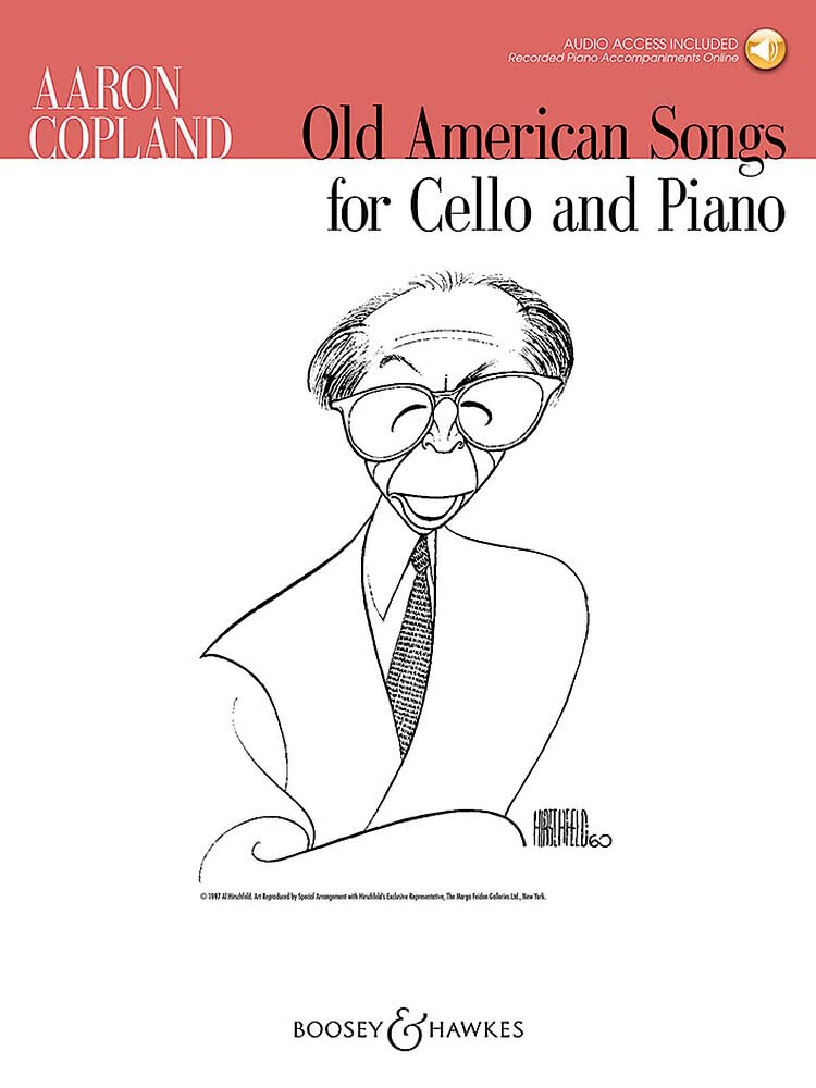 Old American Songs - Transcriptions for Cello and Piano - Score and Parts with Audio Files - Boosey & Hawkes (BHI 10806): Transcriptions for solo instrument and piano. cello and piano.