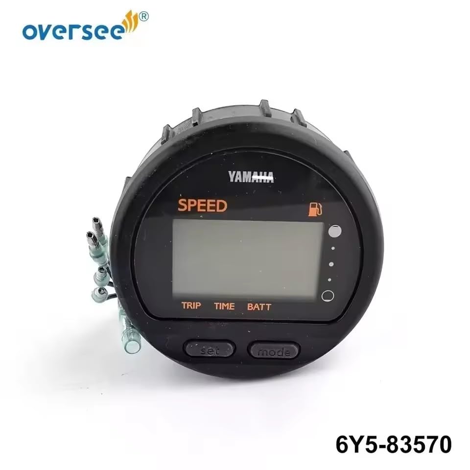 6Y5-83570-A0-00 Digital Multi-Function Speedometer Gauge for Yamaha Outboard Engine (Orignal) 6Y5-83570-00