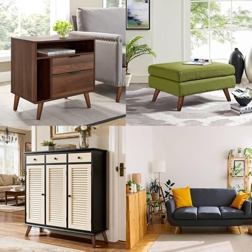 Patas de madera para sofás que transforman el estilo de su salón 8