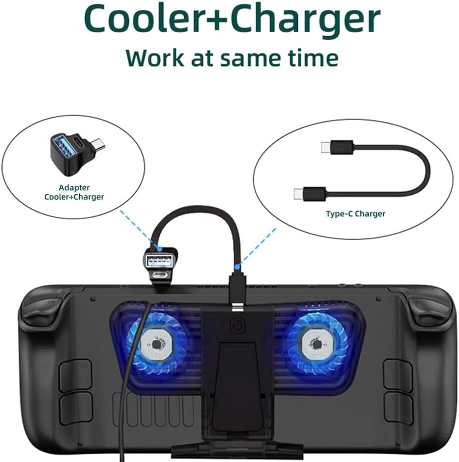 Image of Tobo USB C Splitter Adapter with Type-C 3.1 and USB-A 2.0, Supports 100W Fast Charging 20G Data Transfer 8K@60Hz Video Output, for Steam, Phone, Laptop, Tablet Black TD-1137CC