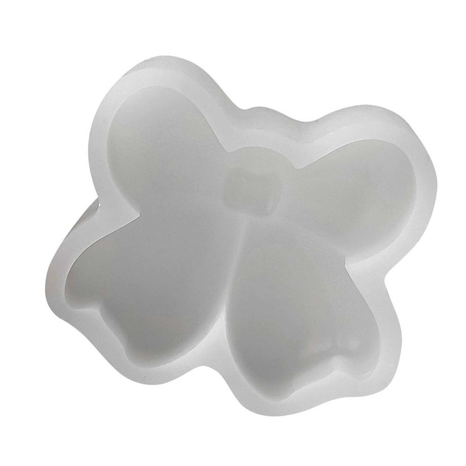Jazuaiao Bows Shaped Molds Casting Molds Lovely Bowknot Silicone Ornament Plasters Epoxy Resin Bowknot Plasters