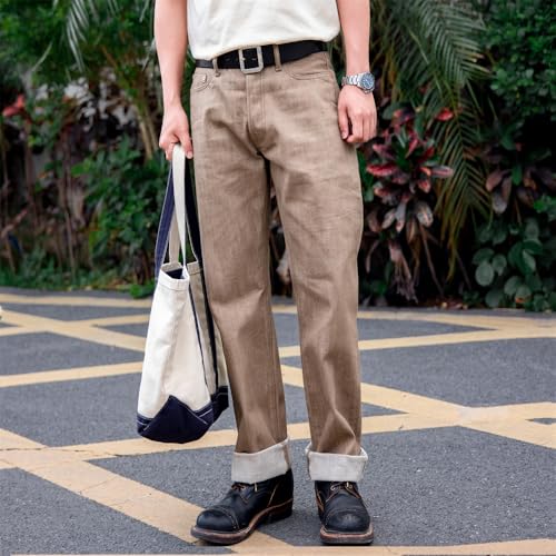 Red Tornado 18oz Selvedge Denim Jeans Straight Fit2