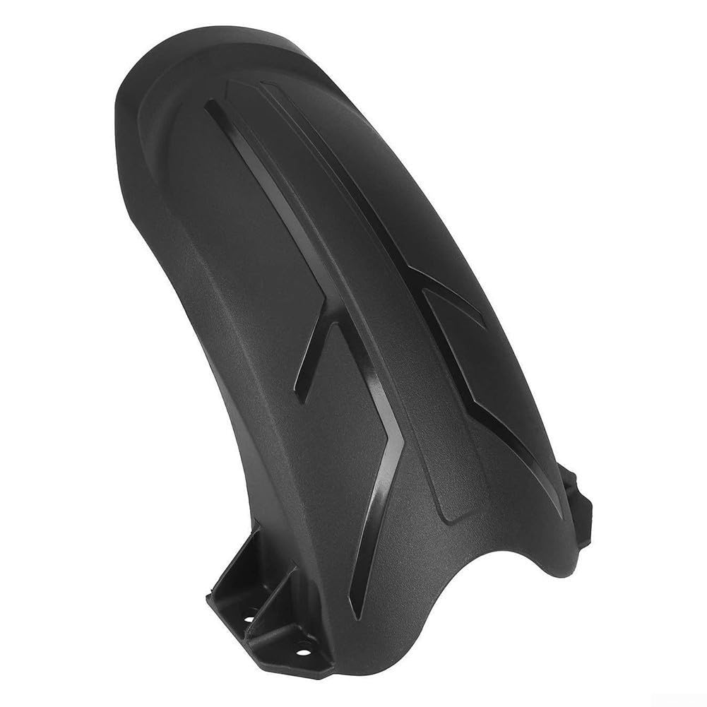 KUGOO - Parafango anteriore per KuKirin per scooter elettrico G2 Max, protezione frontale contro fango e spruzzi d'acqua, nero (anteriore)