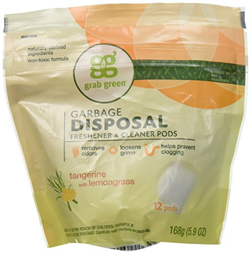 Grab Green Tangerin Garbage Disposal Clean 12 CT