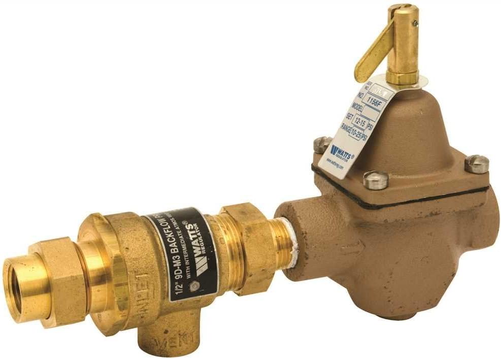 Watts Water Technologies Backflow Preventer and Hot Water