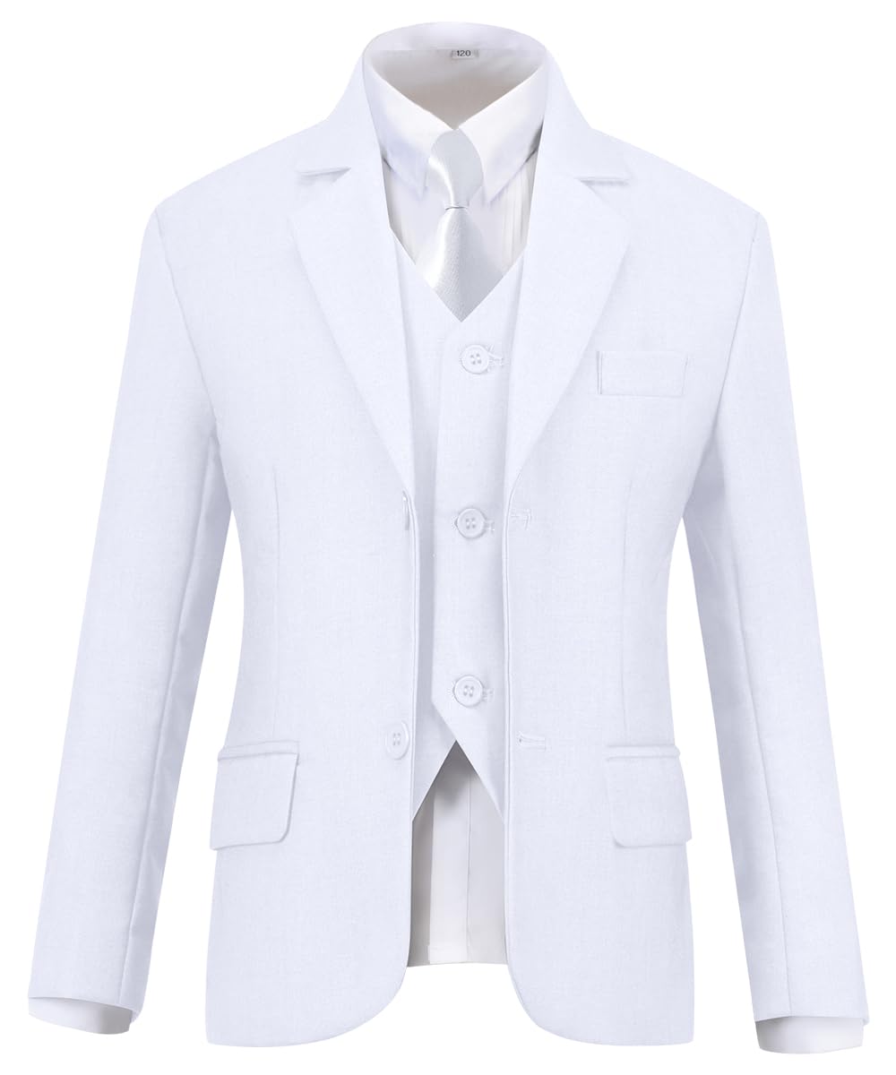 Visaccy Jungen Anzüge Slim Fit Kleid Kleidung Ring Träger Outfit