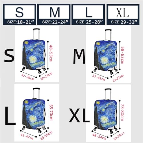 DISNIMO Ice Cream Corgi Luggage Cover Anti-scratch Suitcase Cover Protector for Travel 25-28 Inch Baggage Covers for Women Girls4