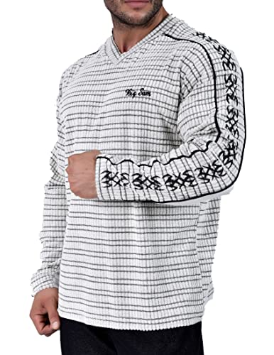 BGSM Men's Active Sweatshirts Regular Long Sleeve Pullover