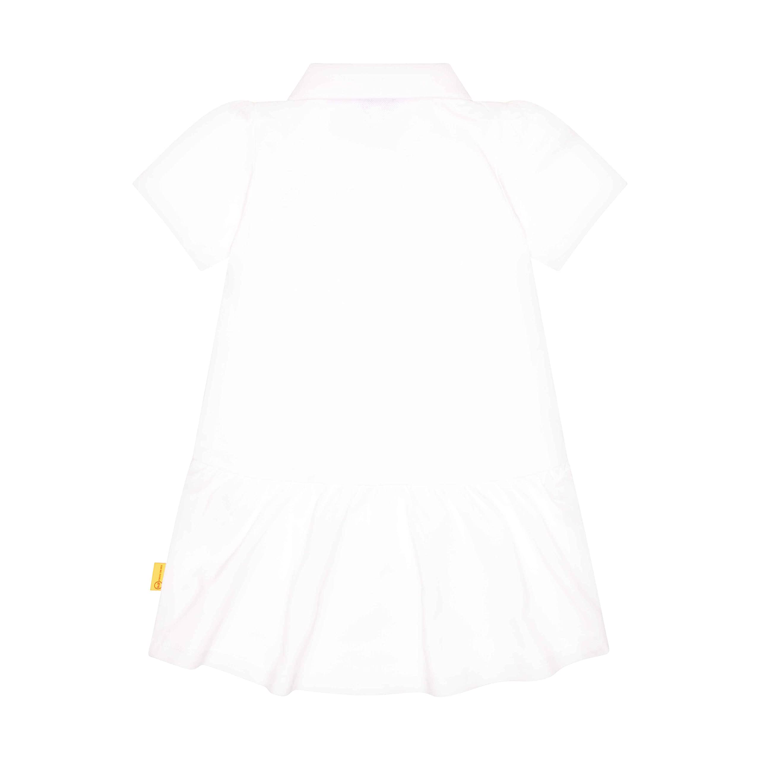 Steiff Sukienka dziewczęca, Bright White, 104 cm