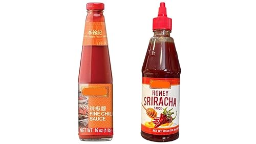 Miniatura 7 de Grupo de salsa de chile (1 paquete, salsa de chile picante HUY FONG SRIRACHA)