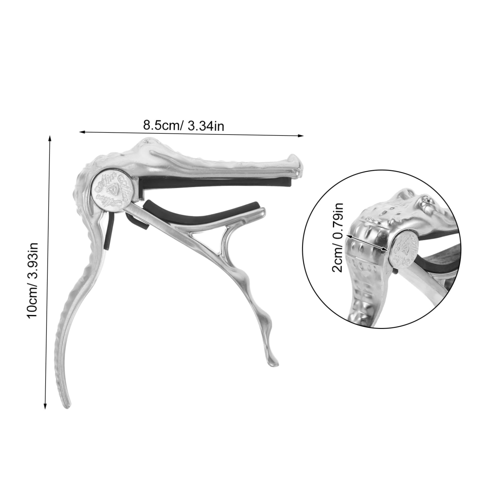 Sosoport Alligator Shaped Guitar Capo Acoustic Guitar Capo for Quick Tuning Adjustments