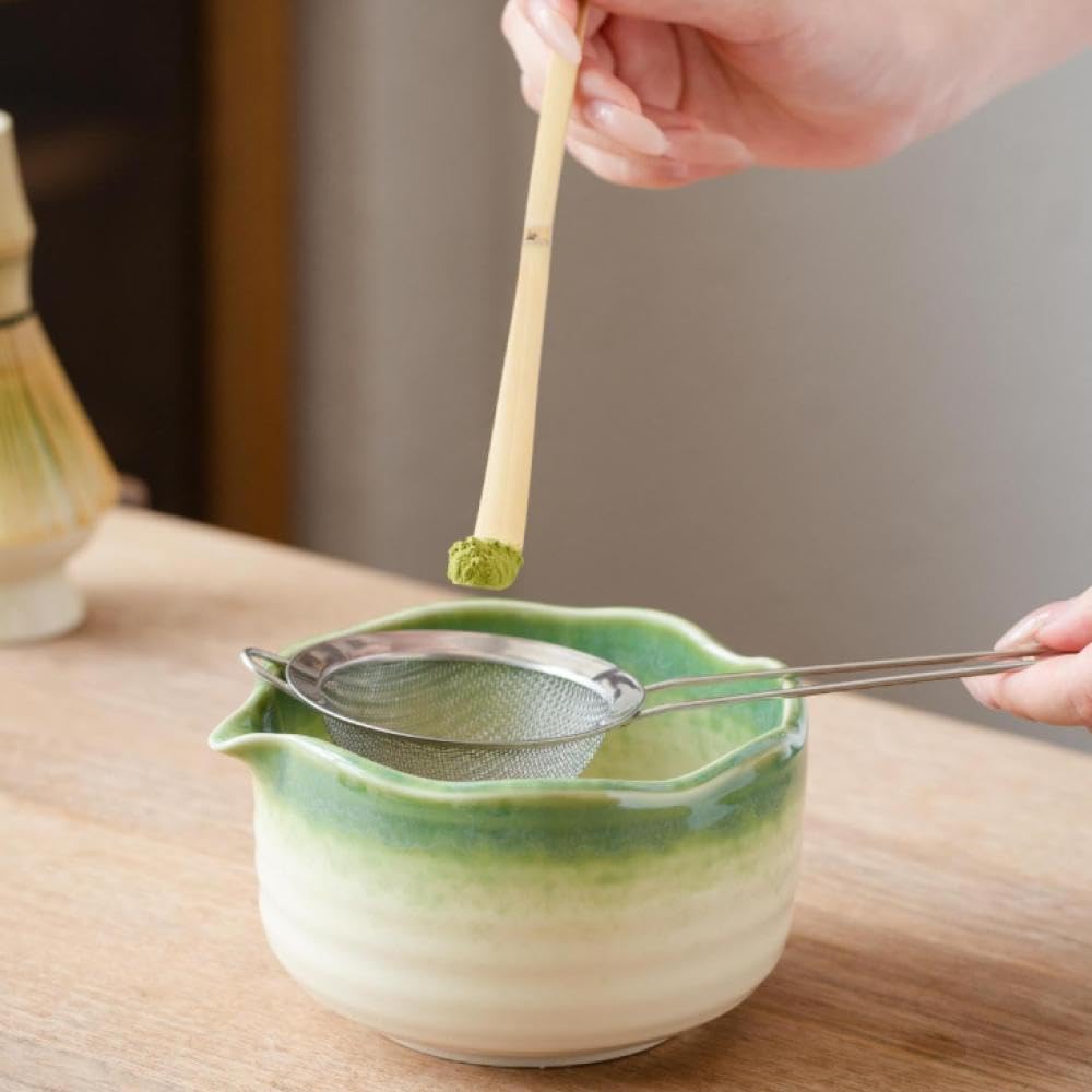 Sizikato 5-Piece Matcha Set, Gradient Mint Green