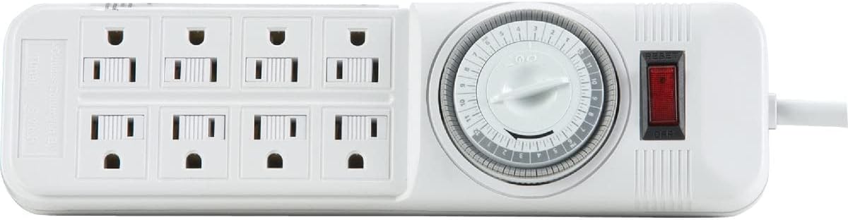 CECOMINOD048975 8 Outlet Power Strip with Timer