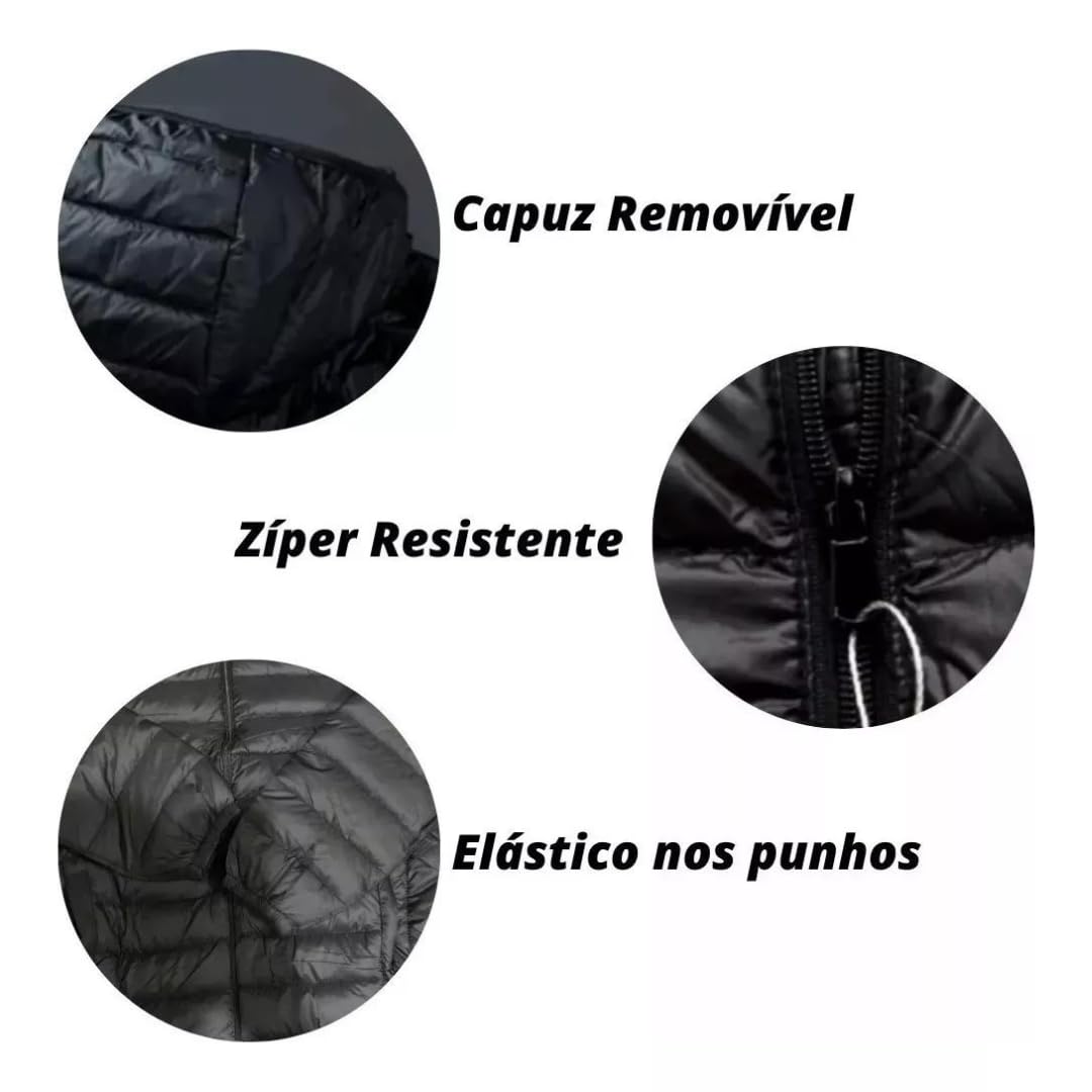 Jaqueta Puffer Bobojaco Masculina Corta Frio e Vento com Bolso Capuz Motoqueiro Moto em promoção! Veja a oferta e mais achadinhos de Jaquetas & Casacos 6 Hoje é o melhor dia para comprar Jaqueta Puffer Bobojaco Masculina Corta Frio e Vento com Bolso Capuz Motoqueiro Moto com aquele preço maroto! Promoção! Aproveite a oferta! 6