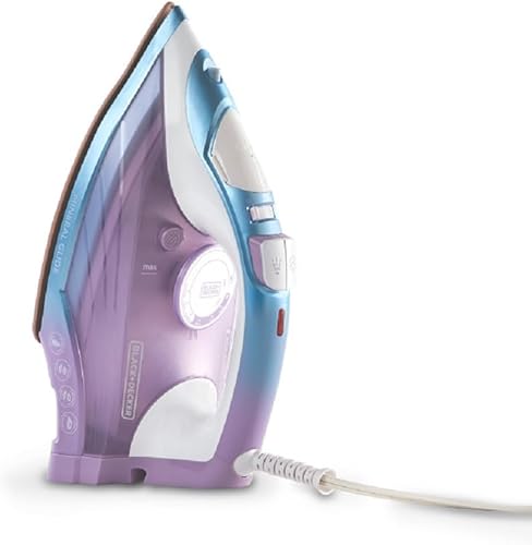 Miniatura 1 de BLACK+DECKER Ironstone Iron, IR2323-1AD, suela con infusión de cerámica y función antigoteo con limpieza automática y apagado automático,