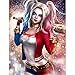 Broderie de diamant Plein Carré/Peinture De Diamant Ronde Harley Quinn Suicide Squad Diamant Mosaïque Point De Croix,50x65cm