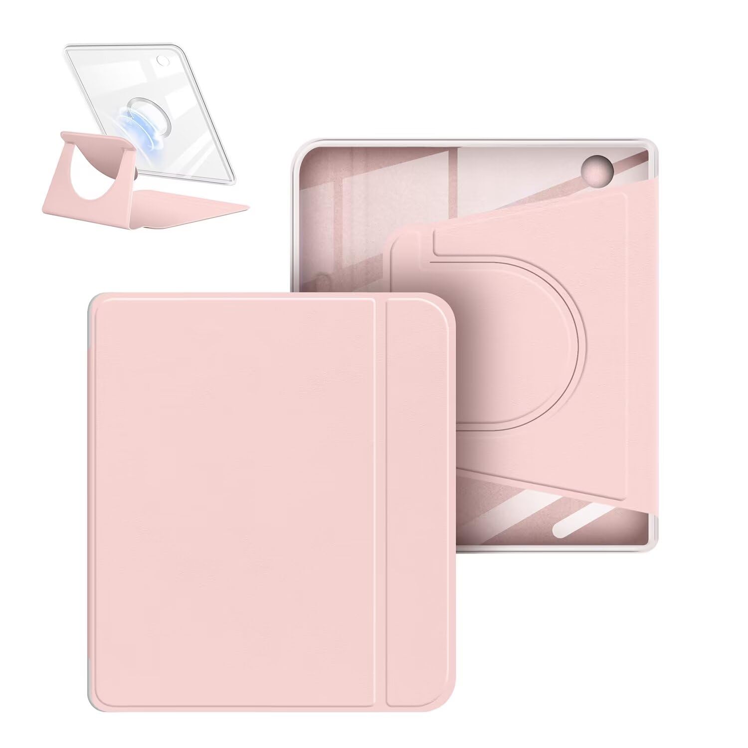 Magnetic Detachable Case Case for 7" Kobo Libra 2 2021 Released, Ultra Clear Soft Flexible Transparent Acrylic Back Cover with Auto Sleep/Wake for Kobo Libra 2 — view 13