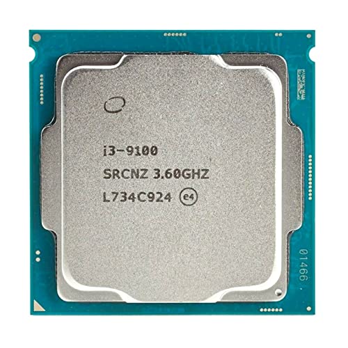 CPU I3 9100 3.6gHz Quad-Core Quad-Thread CPU 65W 6MvZbT LGA 1151