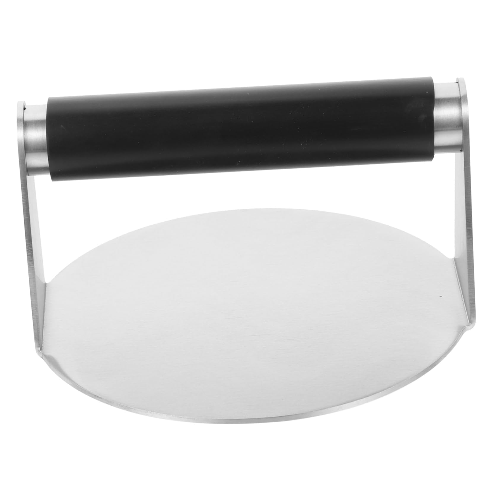 BESPORTBLE Pressa per Hamburger in Acciaio Inox, Stampo Carne, Manico | Robusta e Facile da Usare, Forma Semplice per Cucina e Fai da Te, Finitura Antiaderente, Impugnatura Comoda