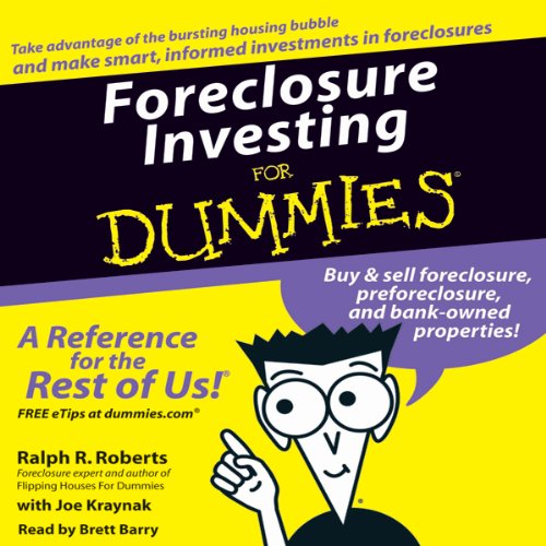 Cover art for Foreclosure Investing For Dummies