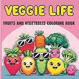 Photo Gallery veggie life: a fun and relaxing adult coloring book featuring cute kawaii fruits and vegetables for stress relief and mindfulness. Photo Gallery veggie life: a fun and relaxing adult coloring book featuring cute kawaii fruits and vegetables for stress relief and mindfulness.