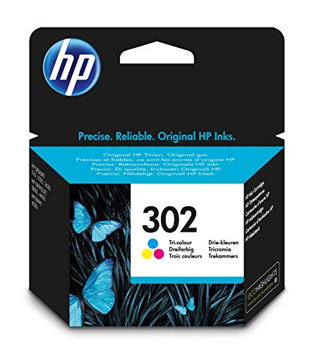 HP 302 Colour Ink Cartridge - F6U65AE