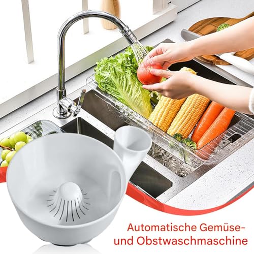 Colanders & Food - Colanders & Food Sieben | Cestello per il lavaggio | Filtro multiuso per la conservazione degli alimenti | Colander portatile - immagine 5