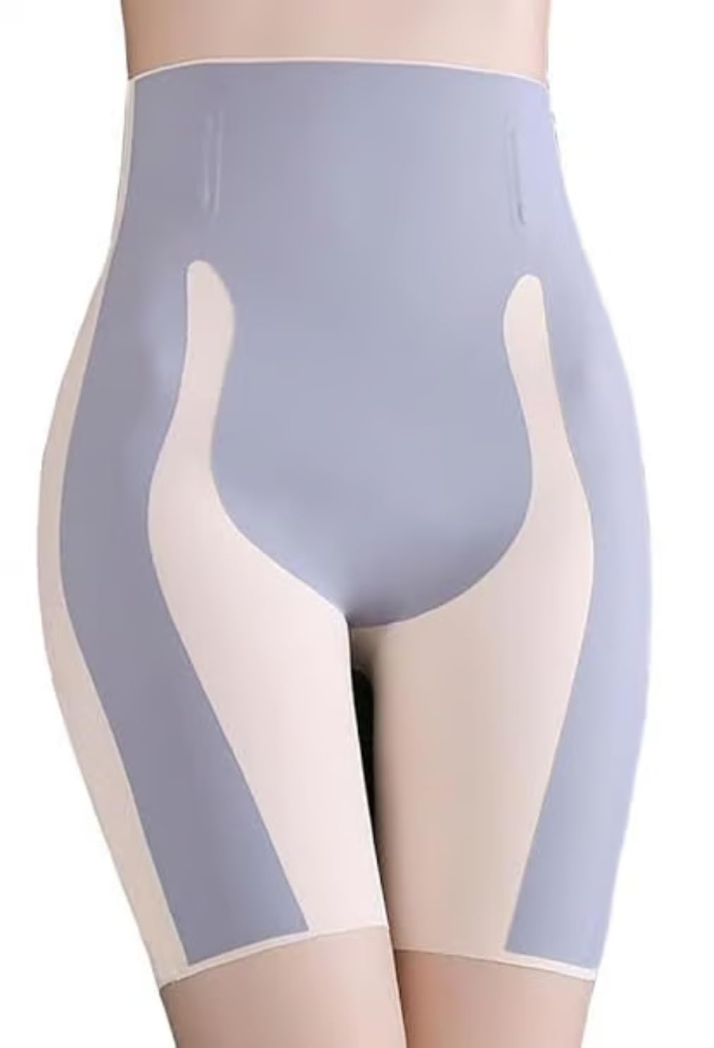 GLAMORASReversible High-Waist Body Shapewear Shorts for Women | Slimming Compression with Tummy Control Tucker & Butt Lifting Shaper Shorts | Seamless Breathable Shapewear for All-Day Comfort