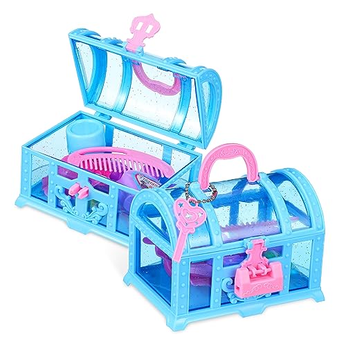 Holibanna Caja De Almacenamiento De Baratijas Para Niñas Cofre Accesorios Para Muñecas Organizador De Juguetes y Baratijas Total